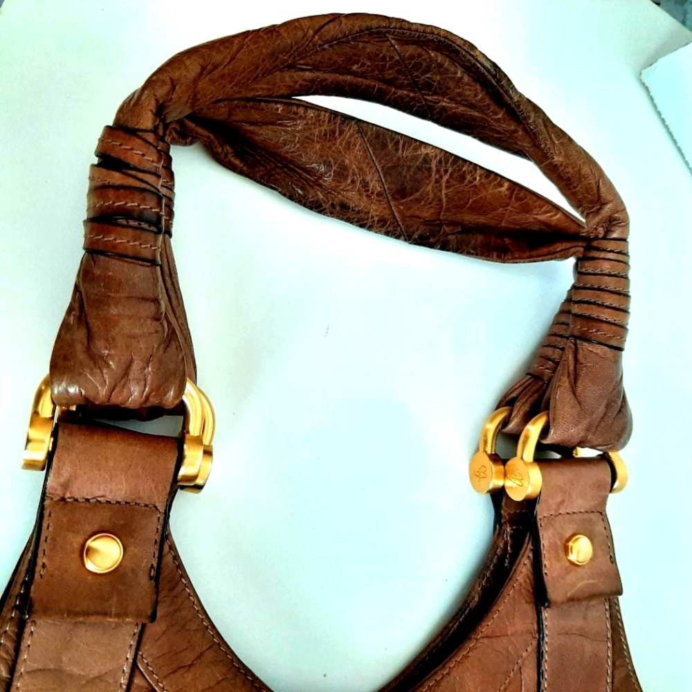 Vintage Authentic Makowsky Genuine Leather Bag - Picture 9 of 16